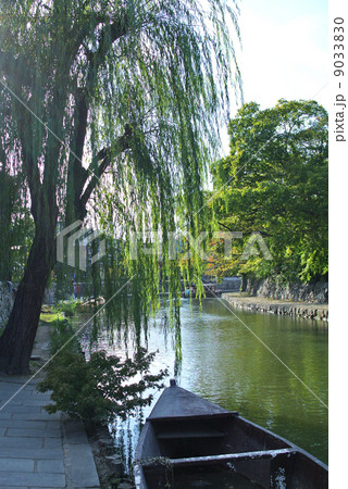 近江八幡の八幡掘の風景02 9033830