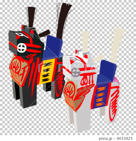 三春駒(白黒) 9033925