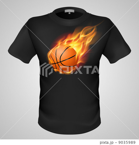 Male t-shirt with print.  9035989