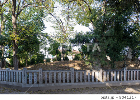 英賀城土塁 9041217