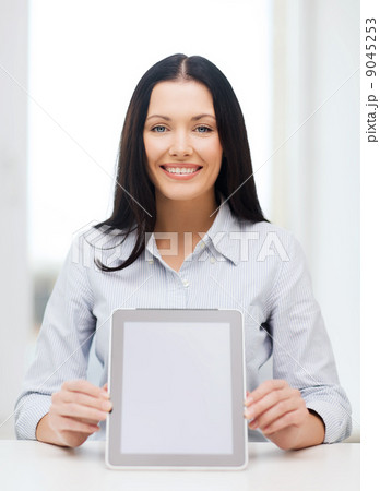 businesswoman or student with tablet pc computer businesswoman or student with tablet pc computer 9045253