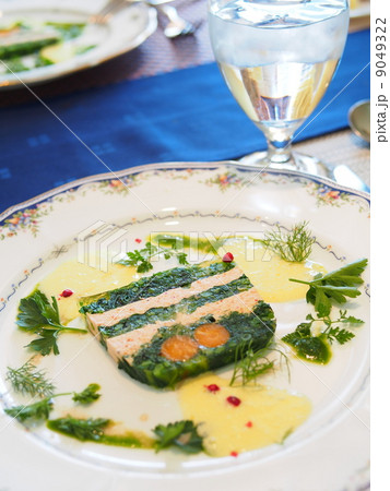 つみ菜のゼリー寄せ 9049322