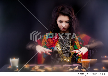 Portrait of fortune-teller 9049411