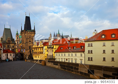 Day view of Charles bridge. Prague Day view of Charles bridge. Prague 9054331