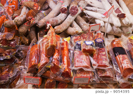 Meat at spanish market 9054395