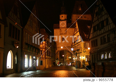 ローテンブルクのマルクス塔　ドイツ 9055778