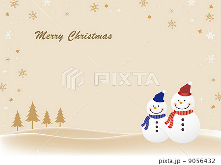 クリスマスカード　横　 9056432