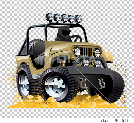 Cartoon jeep 9056731