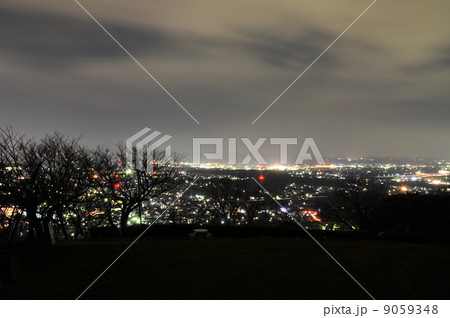 竜王山の夜景 9059348