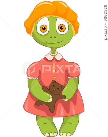Funny Turtle. Baby Girl. 9062529