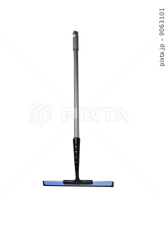 Blue-yellow mop with wringer isolated Blue-yellow mop with wringer isolated 9063101