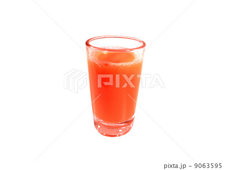 Carrot juice on a white background. Carrot juice on a white background. 9063595