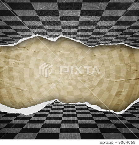 riped vintage paper on grunge background riped vintage paper on grunge background 9064069