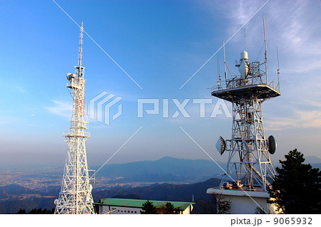皿倉山の電波塔 皿倉山の電波塔 9065932