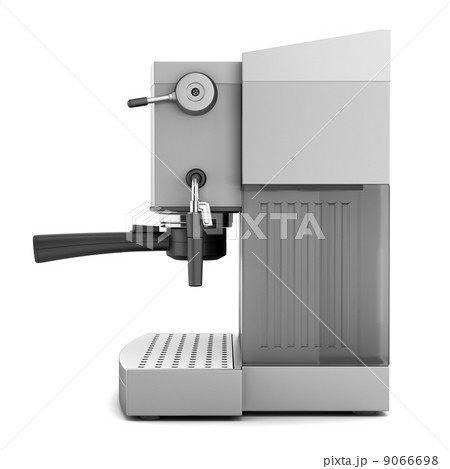 modern coffee machine isolated on white background 9066698