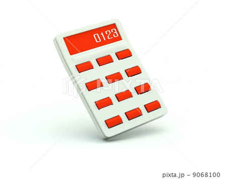 予算 ボタン 計算するのイラスト素材