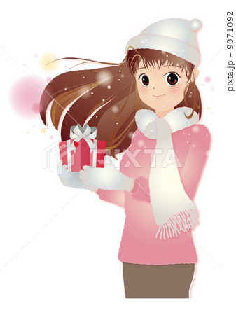 バレンタインデーのイメージイラスト。 9071092