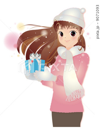 バレンタインデーのイメージイラスト。 9071093