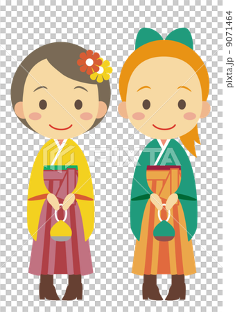 可愛い娘 ブーツの袴姿 可愛い娘 ブーツの袴姿 9071464