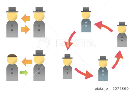 人 アイコン マークのイラスト素材