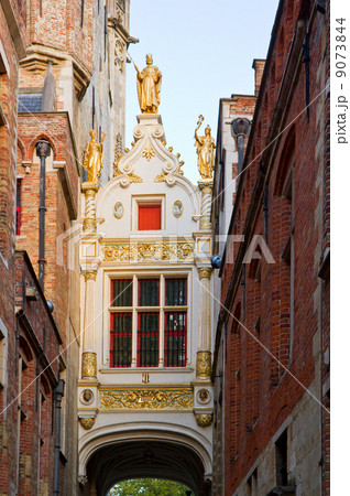 Blind donkey alley, Brugge Blind donkey alley, Brugge 9073844