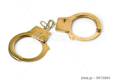 handcuffs golden 9073864
