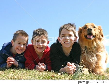 Boys With Dog Boys With Dog 9073942