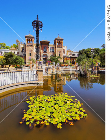 The Mudejar Pavilion in Seville, Spain 9074481