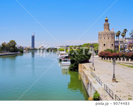Torre del Oro in Seville, Spain 9074483