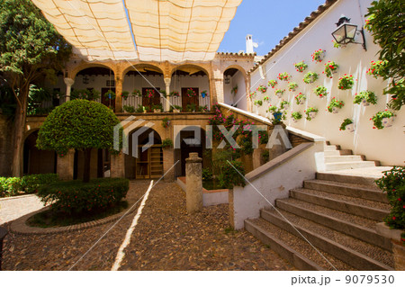 Courtyard of a typical house in Cordoba 9079530
