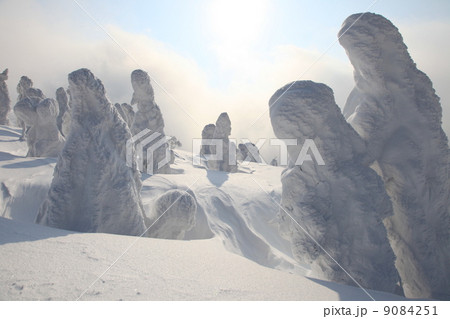 森吉山阿仁スキー場の樹氷007 9084251