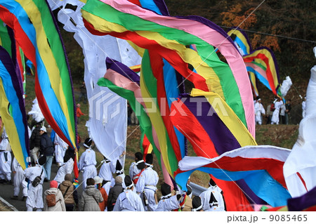 木幡の幡祭りの写真素材