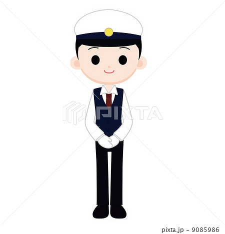 タクシードライバーの男性 9085986