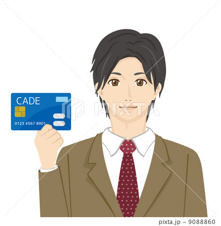 ビジネスマンとクレジットカード ビジネスマンとクレジットカード 9088860