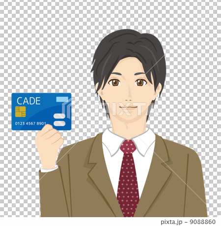 ビジネスマンとクレジットカード ビジネスマンとクレジットカード 9088860