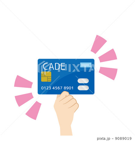 クレジットカードと手 9089019