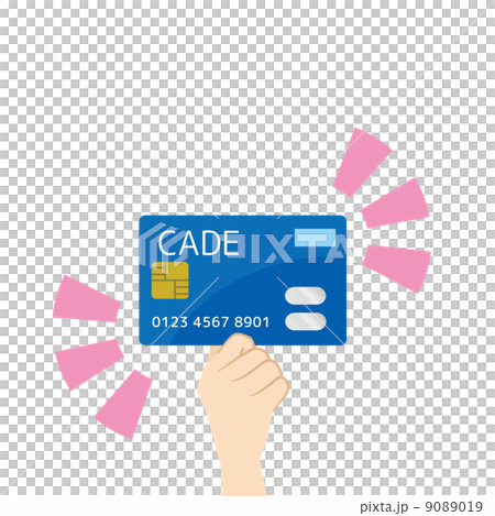 クレジットカードと手 9089019