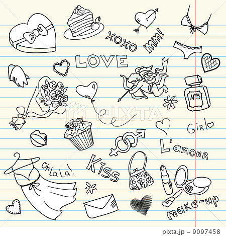 描く 描画 ドローイングのイラスト素材