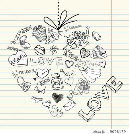 ドローイング 描く 描画のイラスト素材