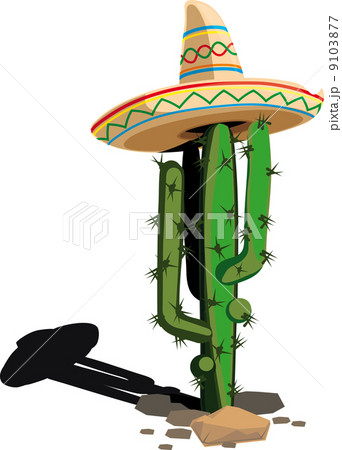 Cactus in the Mexican hat Cactus in the Mexican hat 9103877