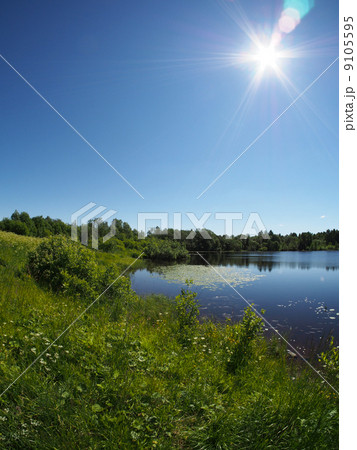 Lake in the summer 9105595