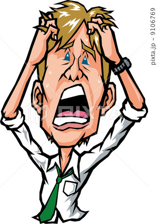 困るビジネスマン 困るビジネスマン 9106769