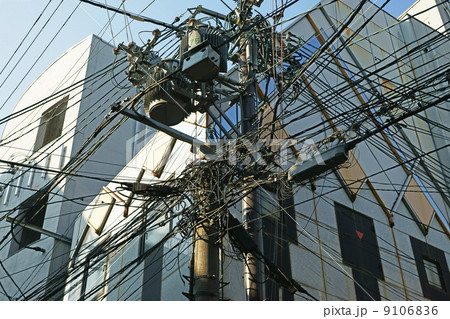 密集した電線 密集した電線 9106836