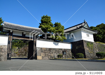 旧江戸城桜田門 9114909