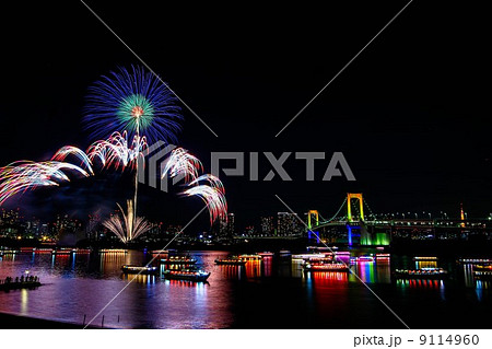 お台場の花火 9114960