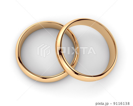 Pair of golden rings Pair of golden rings 9116138