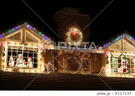 アメリカのクリスマスデコレーション 9117137