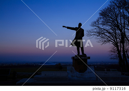 札幌　羊ヶ丘展望台　夕景 9117316