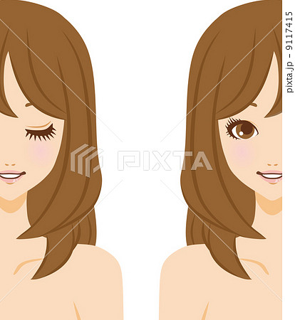 女性　イラスト 9117415