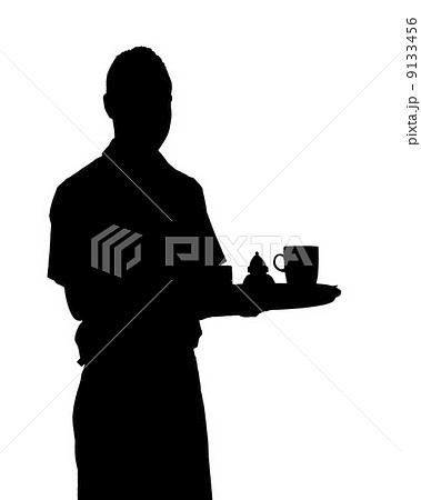 Waiterのイラスト素材